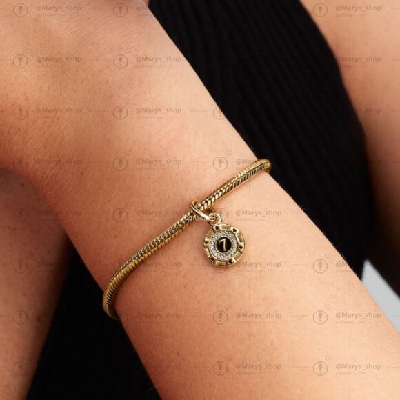 Pandora Lucky Chip Dangle Charm - Picture 4 of 5